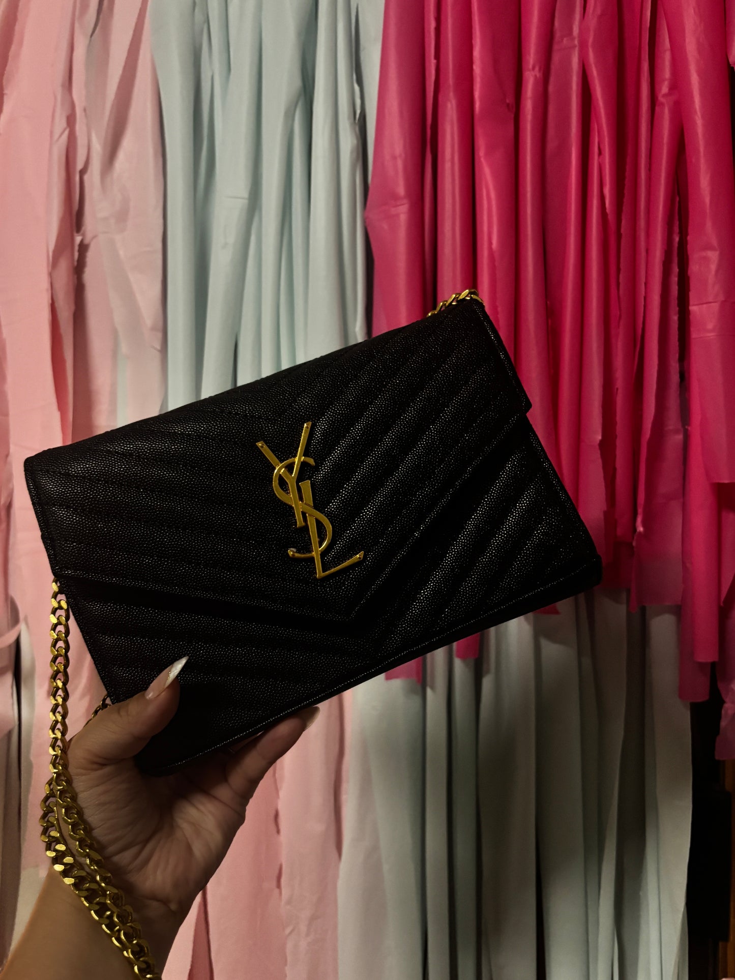 US VENDOR Y BAG BLK/GOLD
