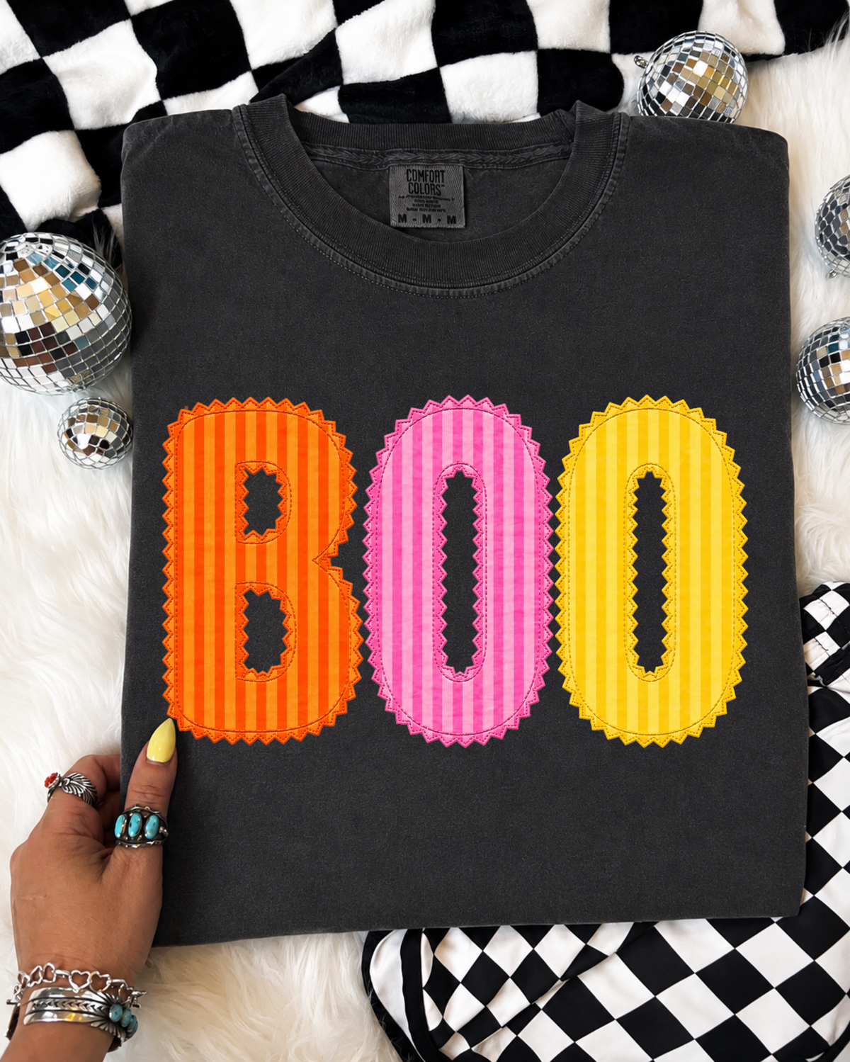 BOO comfort colors tee