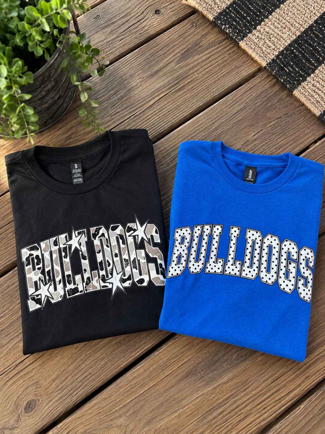 Camo Bulldog Tee