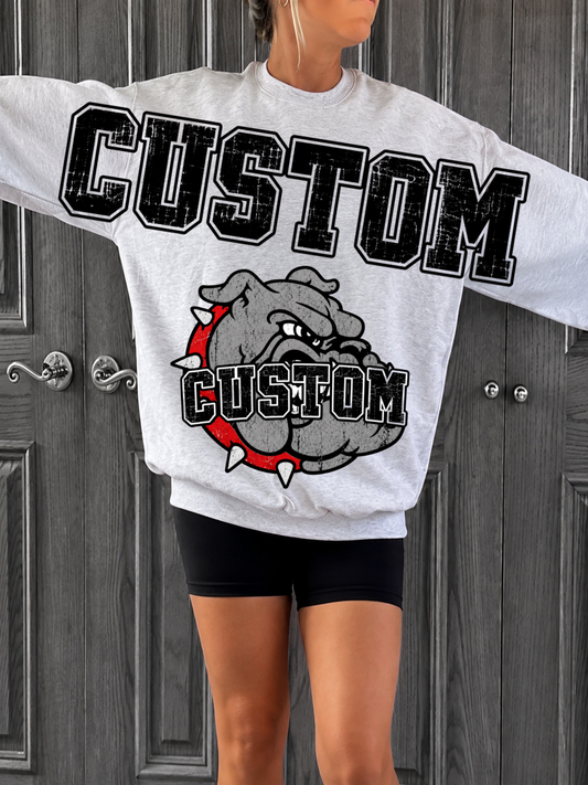 OVERSIZED CUSTOM SWEATSHIRT