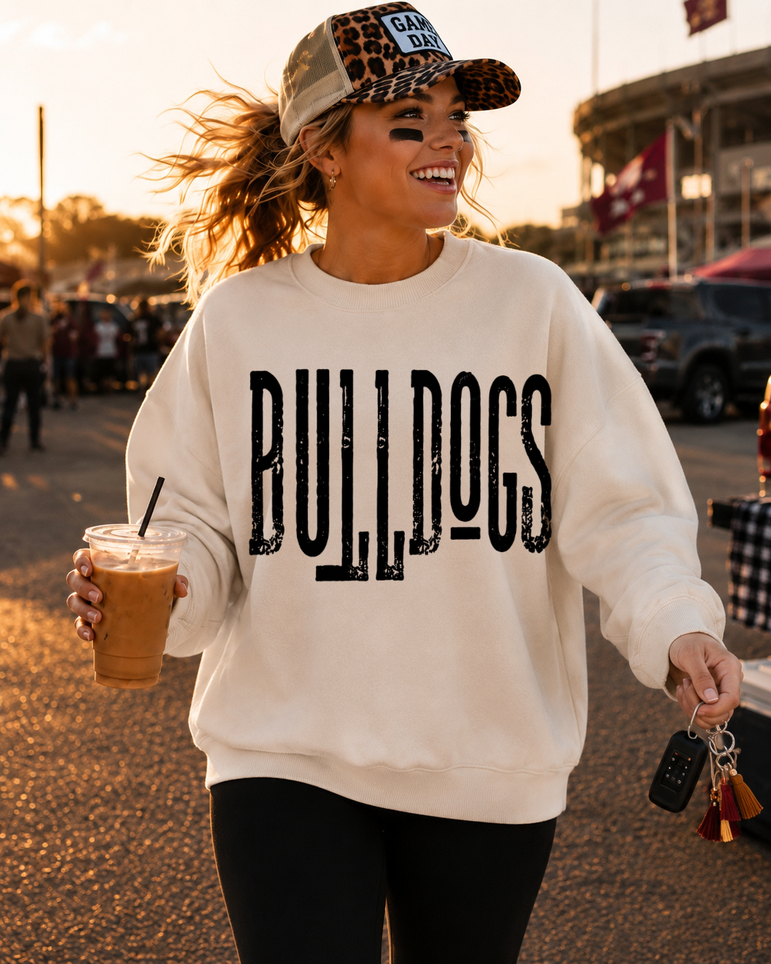 CUSTOM LETTERS SWEATSHIRT