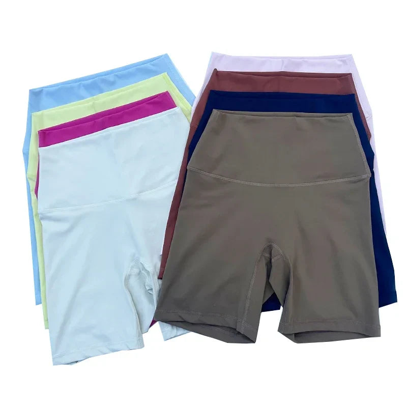 Comfy High Waist Yoga Shorts