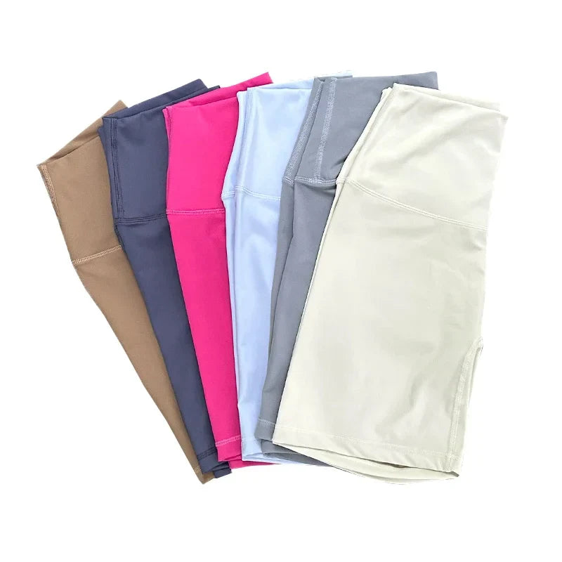 Comfy High Waist Yoga Shorts