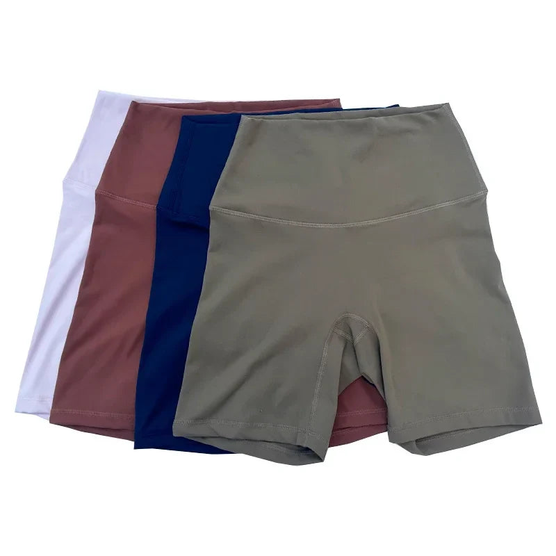 Comfy High Waist Yoga Shorts